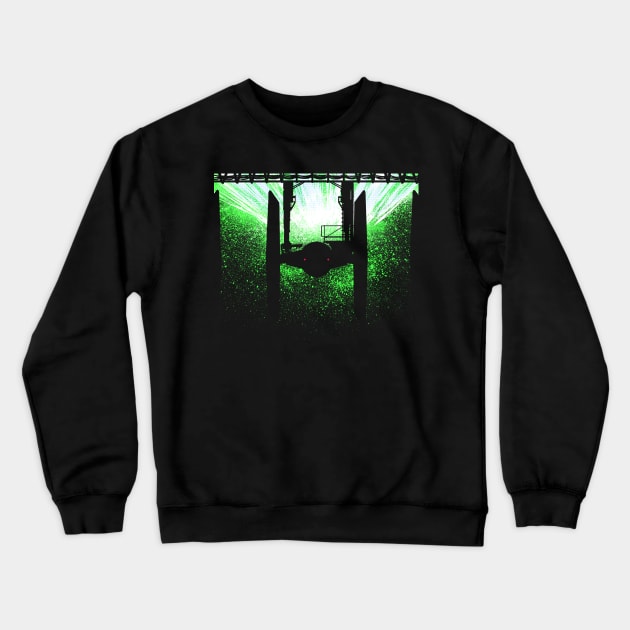 Cosmic Storm Crewneck Sweatshirt by technofaze